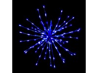 Celebrations Platinum LED Micro/5mm Blue 128 ct Novelty Christmas Lights