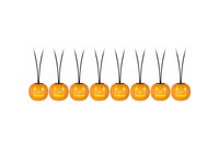 Gemmy LED Prelit Musical Jack-O-Lantern Light String Halloween Decor