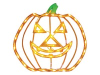 IG Design Prelit Pumpkin Halloween Decor