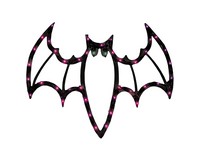 IG Design Prelit Bat Silhouette Halloween Decor