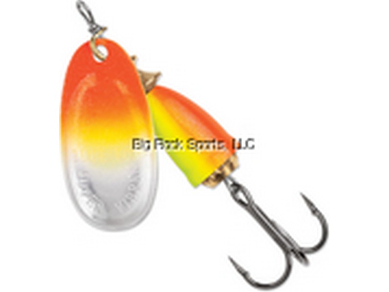 Blue Fox 60-10-225IC Classic Vibraz #1 Northern Lights 1/8oz Orange