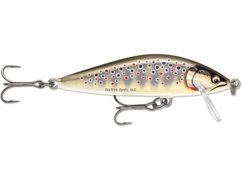 Rapala CountDown Elite 75  Gilded Brown Trout