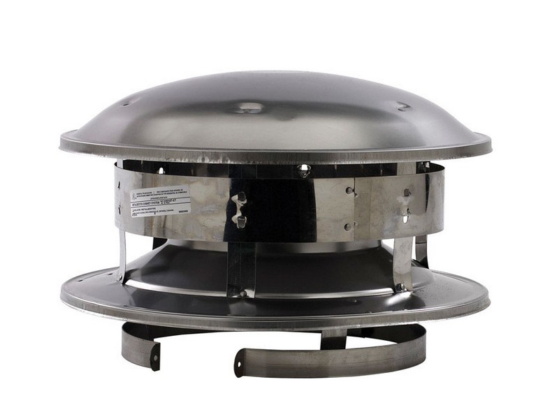 Selkirk 8 in. D Stainless Steel Chimney Cap