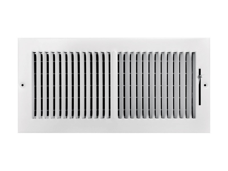 Tru Aire 6 in. H X 14 in. W 2-Way Powder Coat White Steel Wall/Ceiling Register
