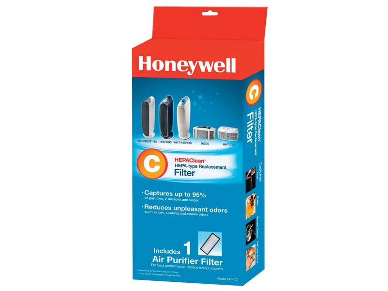 Honeywell HEPAClean 4.9 in. H X 1.6 in. W Round Air Purifier Filter