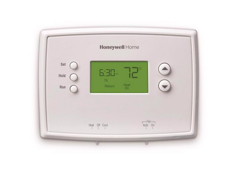 Honeywell Heating and Cooling Push Buttons Programmable Thermostat