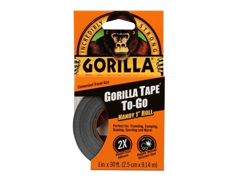 Gorilla 1 in. W X 30 ft. L Black Duct Tape