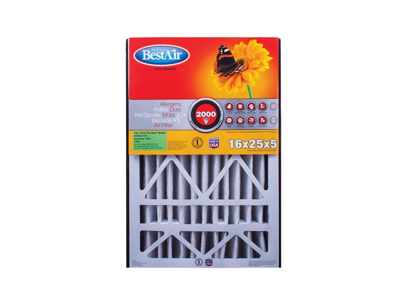 BestAir 16 in. W X 25 in. H X 5 in. D 11 MERV Pleated Air Filter 1 pk