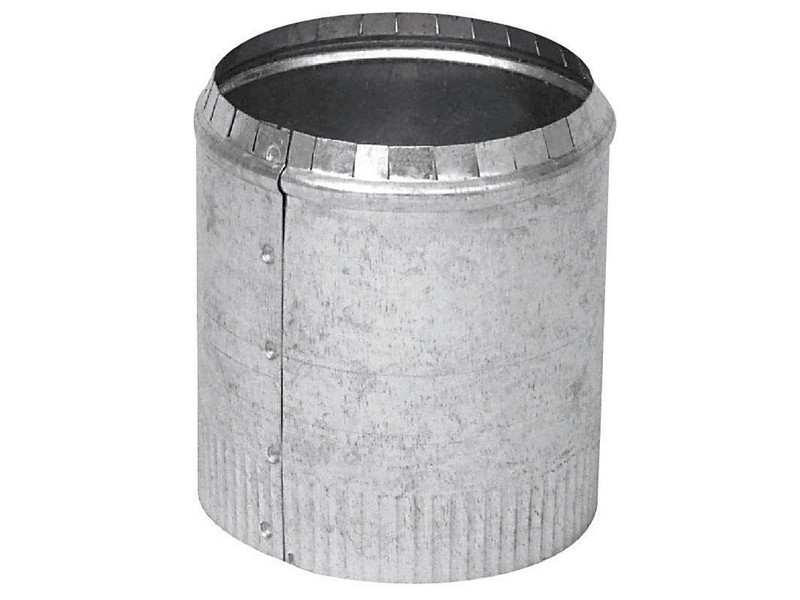 Imperial 4 in. D 30 Ga. Galvanized Steel Round Starting Collar