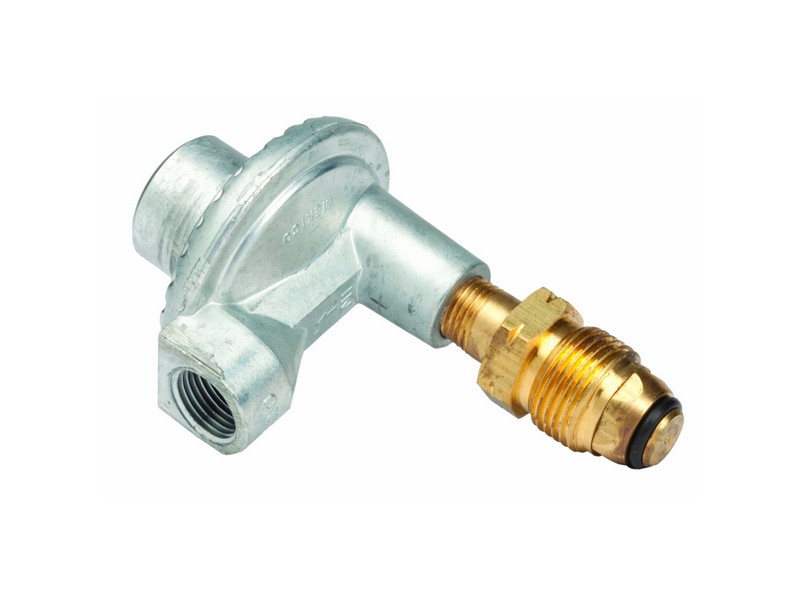 Mr. Heater 3/8 in. D X 3/8 in. D Brass Female Pipe Thread x Flow Soft Nose P.O.L. Low Pressure Regul