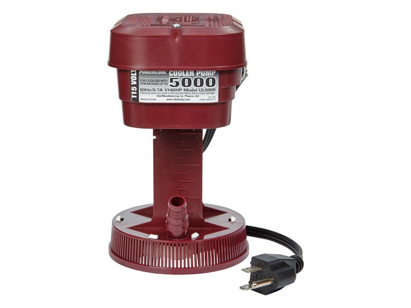 Dial Red Plastic Evaporative Cooler Pump