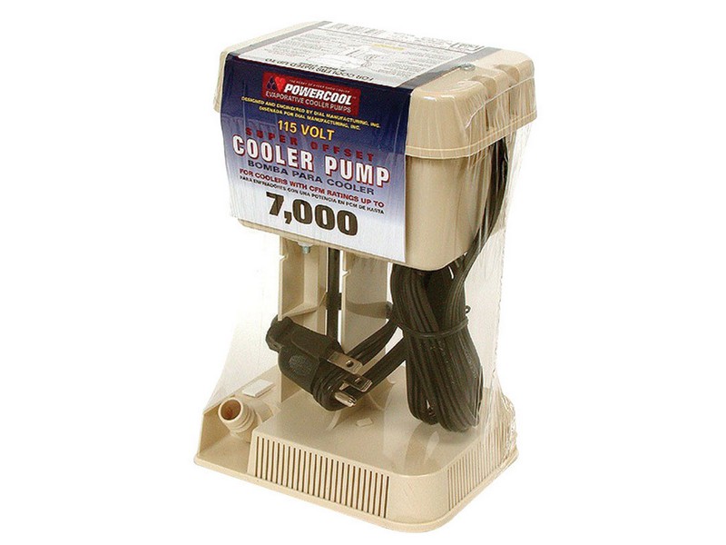 Dial Tan Plastic Evaporative Cooler Pump