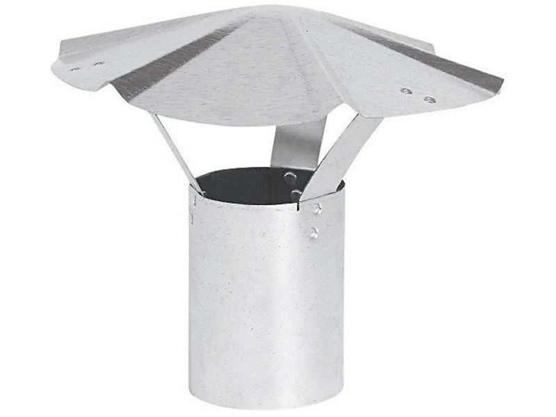 Imperial 6 in. D Steel Rain Cap