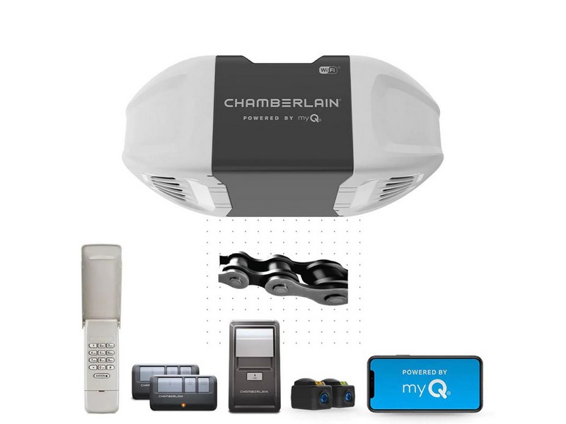 Chamberlain 1/2 HP Chain Drive WiFi Compatible Smart Garage Door Opener