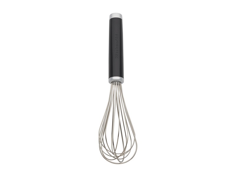 KitchenAid 10.5 in. L Black/Silver ABS Plastic/Stainless Steel Whisk