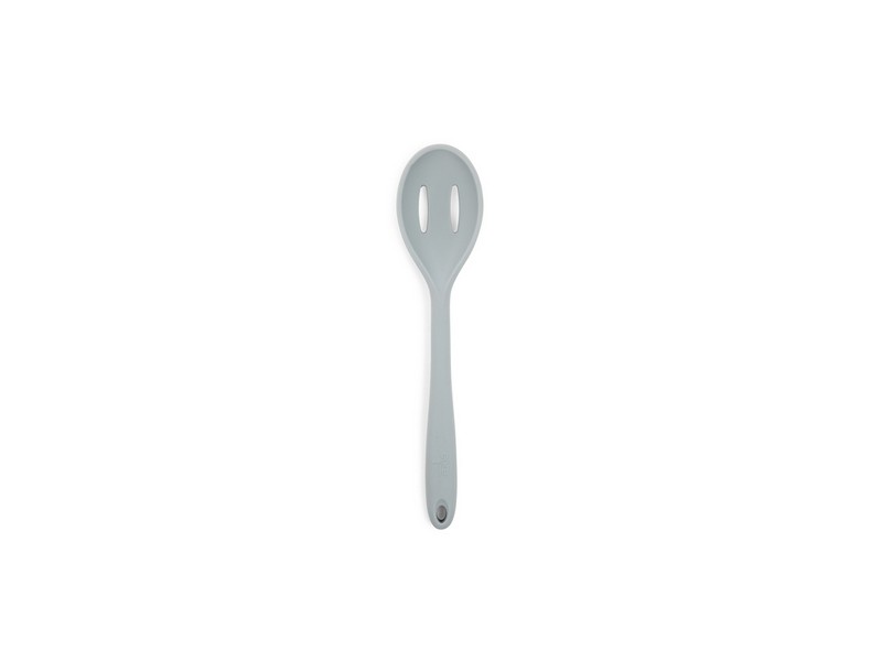 Core Kitchen 3 in. W X 10.2 in. L Gray Silicone Slotted Serving Spoon L-10.83 W-2.36 H-0.79