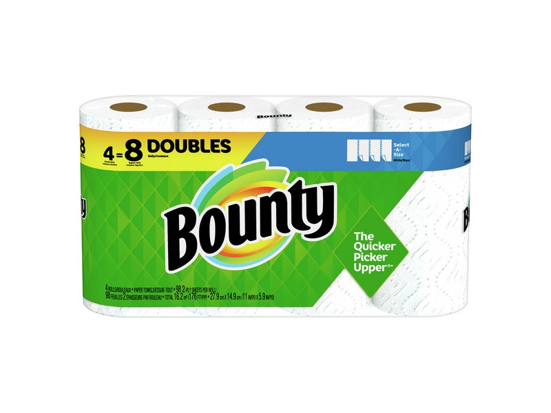 Bounty Select-A-Size Paper Towels 98 sheet 2 ply 4 pk