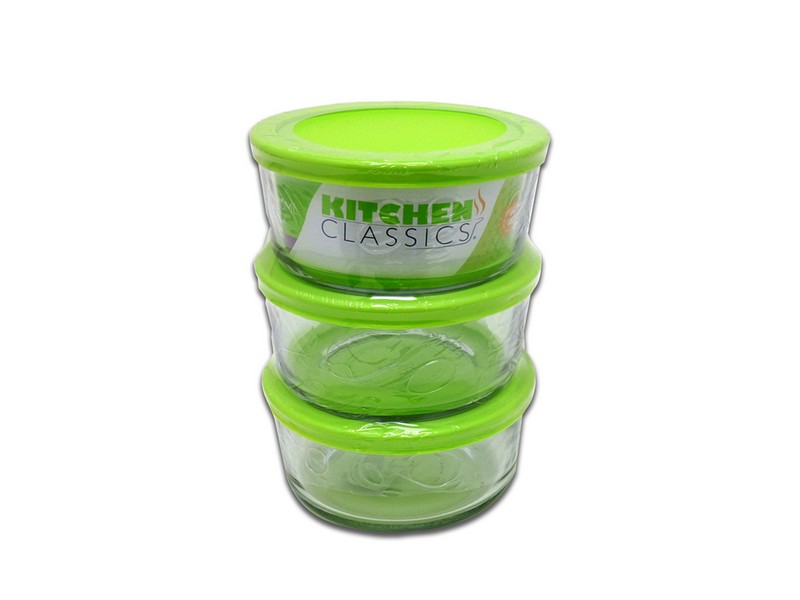 Kitchen Classics 4 cups Clear Food Storage Container Set 1 pk