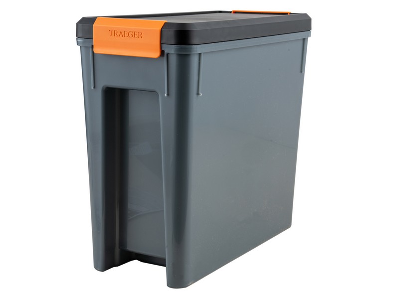 Traeger Plastic Storage Bin/Lid 22 lb 14.5 in. L X 7 in. W 1 pk