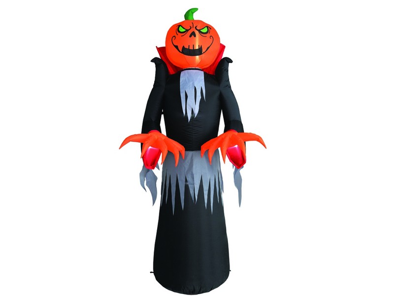 Celebrations Four Season Head Spinning Pumpkin Inflatable