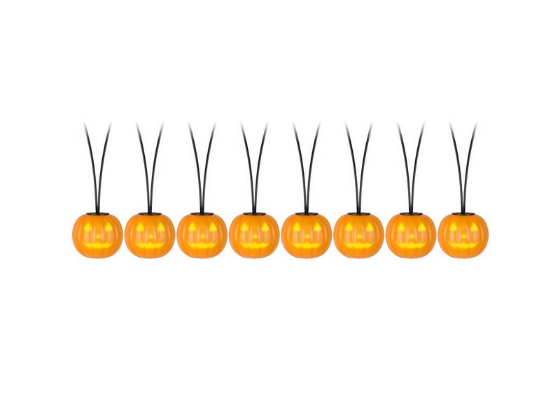 Gemmy LED Prelit Musical Jack-O-Lantern Light String Halloween Decor
