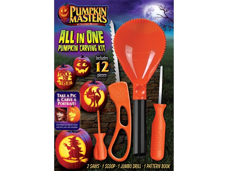 Pumpkin Masters 10.63 in. Carving & Decorating Assortment Carving Kit