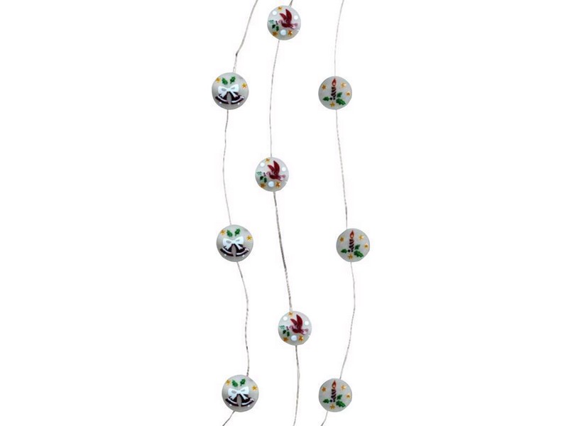 Celebrations LED Micro Dot/Fairy Clear/Warm White 20 ct Novelty Christmas Lights 6.2 ft.