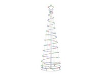 Celebrations LED Multi 72 in. Spiral Yard Decor