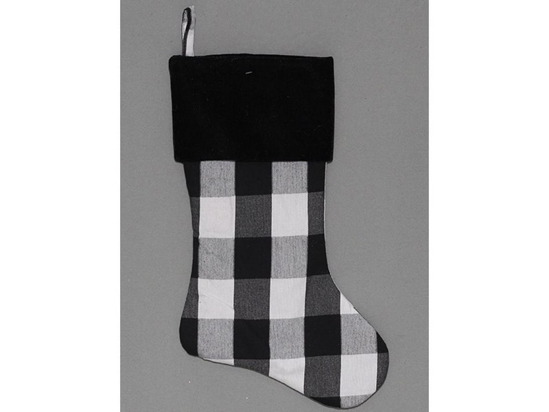 Dyno Black/White Plaid Indoor Christmas Decor