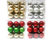 Celebrations Assorted Shiny and Matte Indoor Christmas Decor