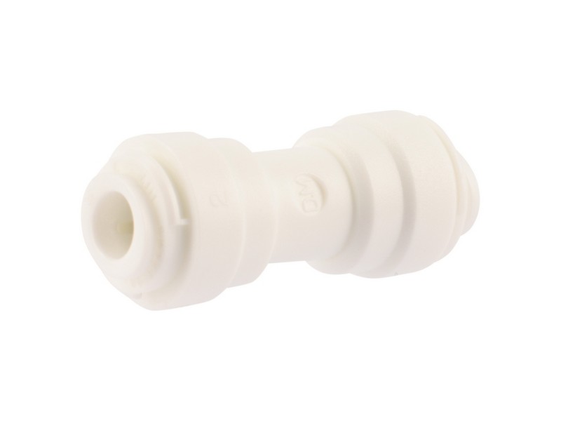 SharkBite Push to Connect 5/16 in. PTC  T X 1/4 in. D PTC  Polypropylene Coupling