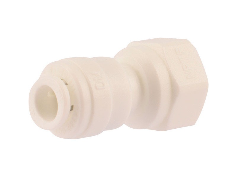 SharkBite Push to Connect 1/4 in. OD  T X 1/4 in. D FIP  Polypropylene Adapter