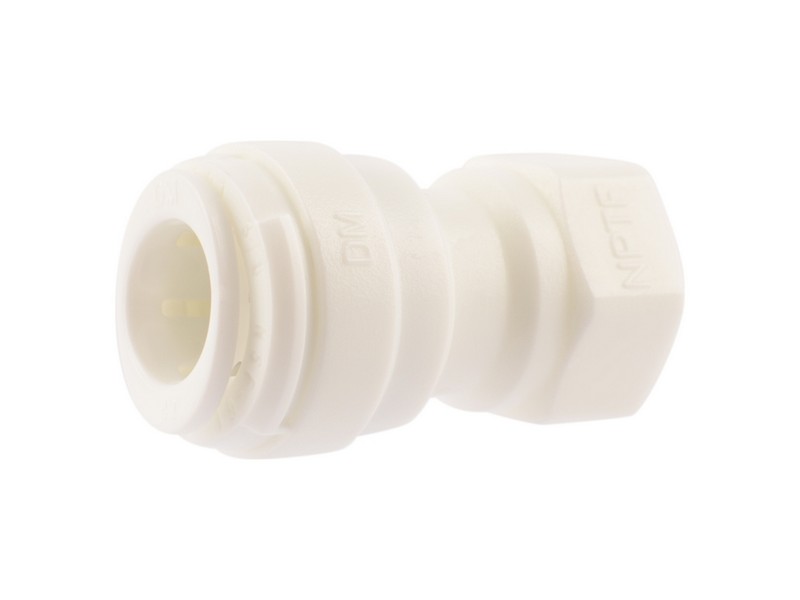 SharkBite Push to Connect 3/8 in. FIP  T X 1/4 in. D FIP  Plastic Adapter