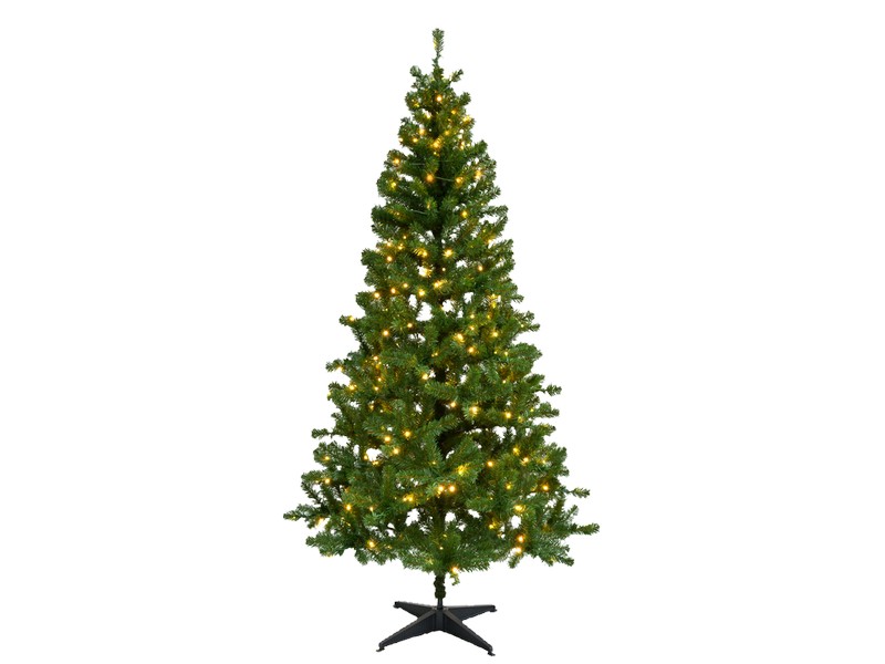 Celebrations 7 ft. Slim LED 400 lights Pine Christmas Tree