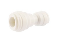 SharkBite Push to Connect 3/8 in. PTC  T X 1/4 in. D PTC  Polypropylene Coupling