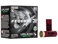 Federal USH12 6 Upland Steel Shotshell, 12 Gauge, 2-3/4", 1-1/8oz, #6,