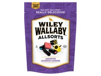Wiley Wallaby Australian Style Allsorts Assorted Gourmet Licorice 8 oz