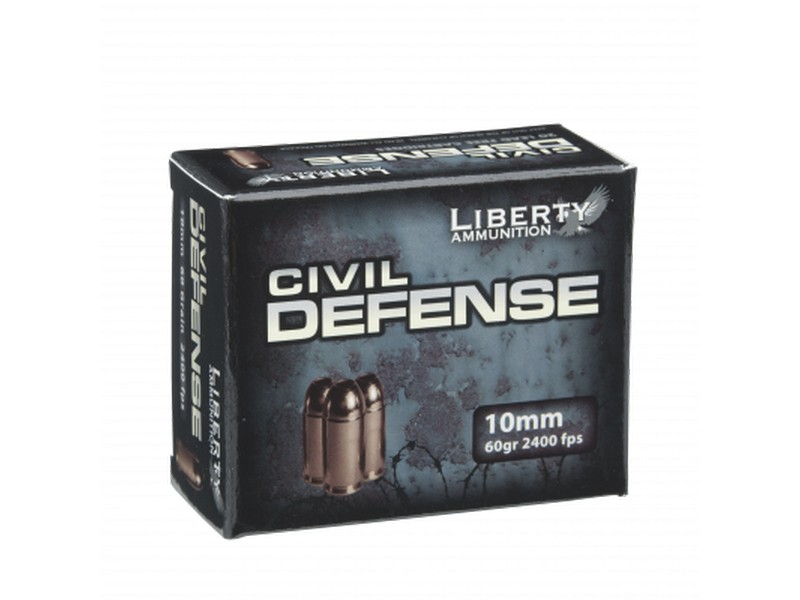 Civil Defense 10MM 60 Grain ammo