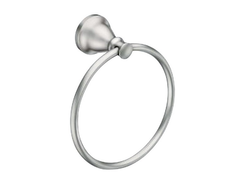 Moen Hilliard Brushed Nickel Towel Ring Metal