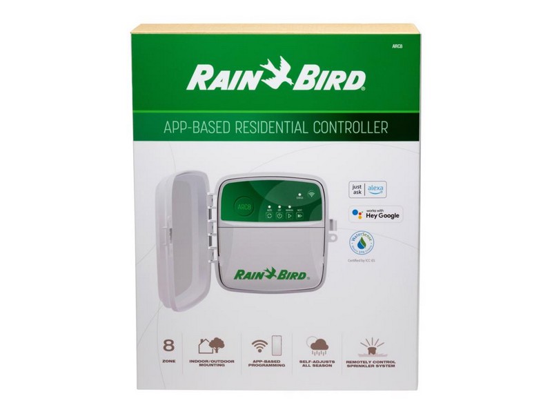 Rain Bird Programmable 8 Zone Residential Controller