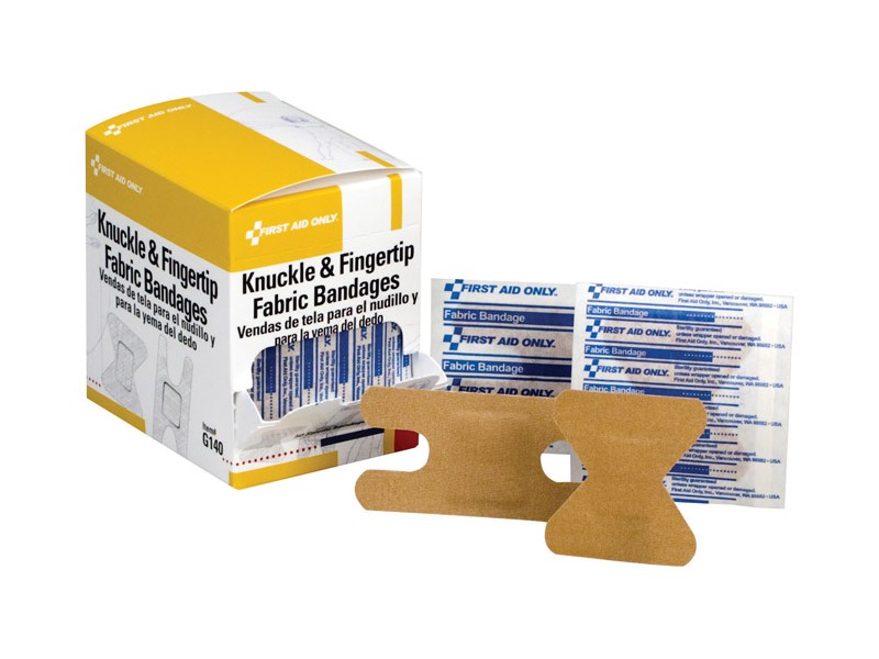 First Aid Only Knuckle and Fingertip Bandages 50 ct