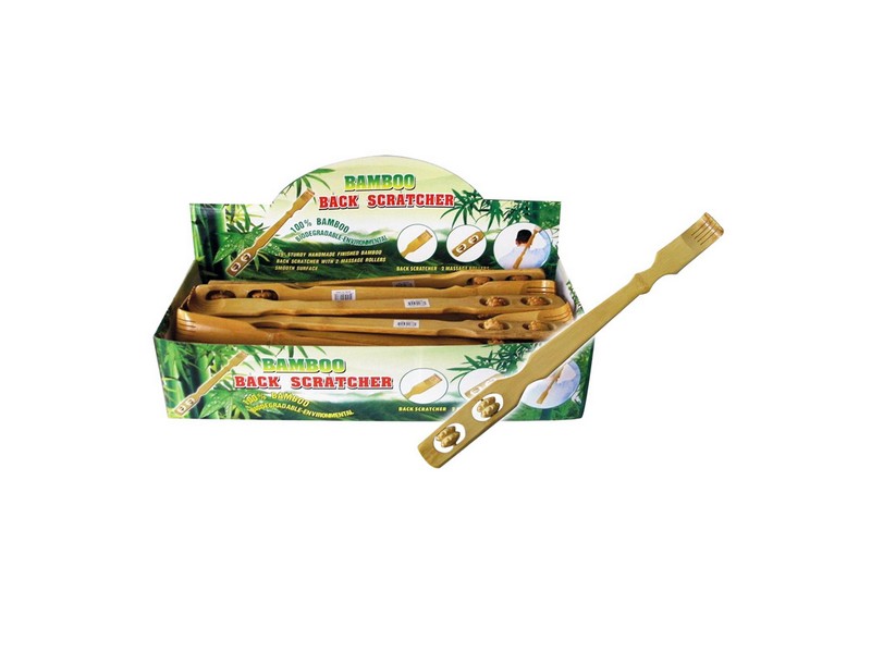 Diamond Visions Massager Back Scratcher Bamboo 1 pk