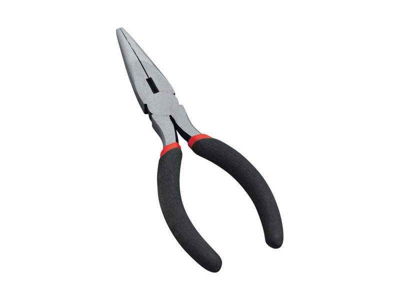 Home Plus 6 in. Steel Long Nose Pliers