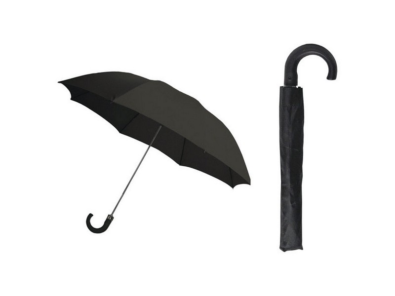 Rainbrella Black 42 in. D Umbrella