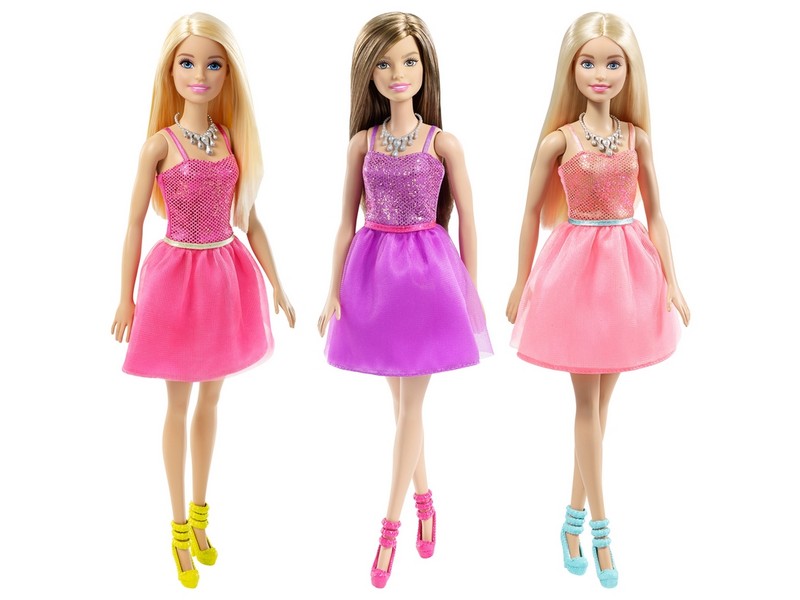 Barbie Glitz Doll Plastic Assorted 1 pc