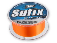 Sufix 662 Neon Tangerine Seige Mono line 330yds 10lbs