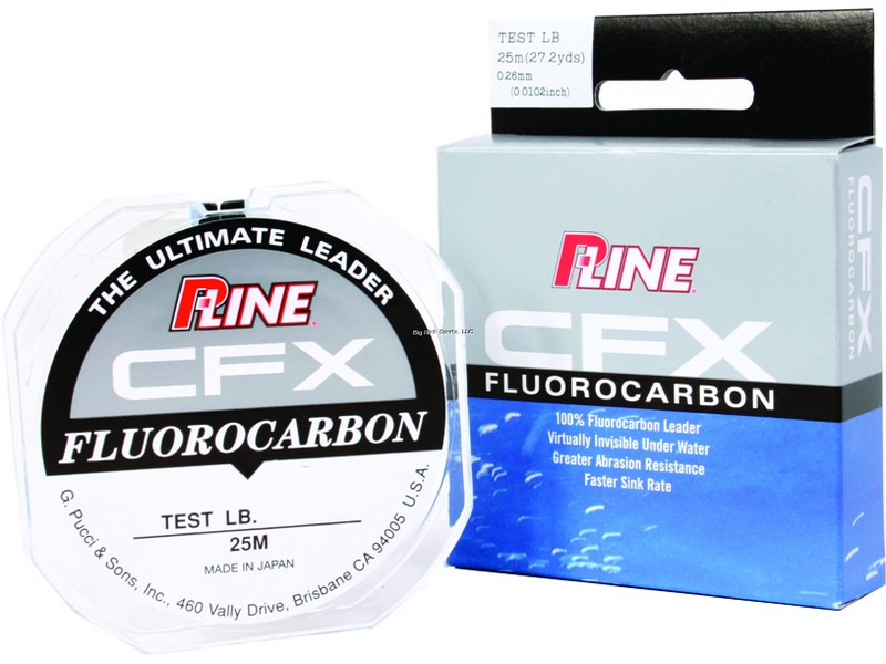 P-Line CFX Fluorocarbon Clear Leader