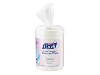 Purell Fragrance Free Scent Antibacterial Alcohol Santitizing Wipes 175 ct