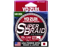Yo-Zuri SuperBraid Dark Green Braided Line 150yds