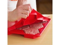 Shape+Store 10 in. W X 11 in. L Red Plastic Burger Press